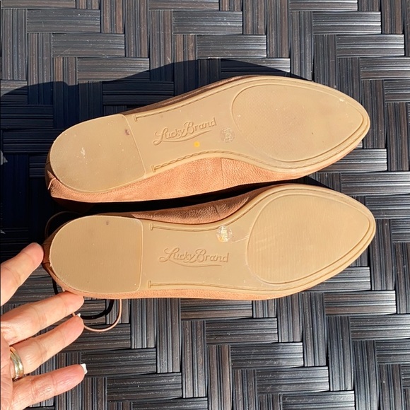 Lucky brand Ballerina flats light brown 8.5 - Picture 5 of 7
